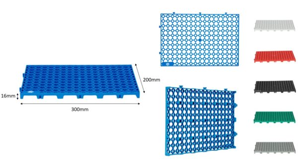 Estrado 300x200x16 - Azul - Image 2